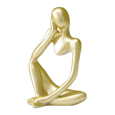 Abstract Thinker Sculpture Statue