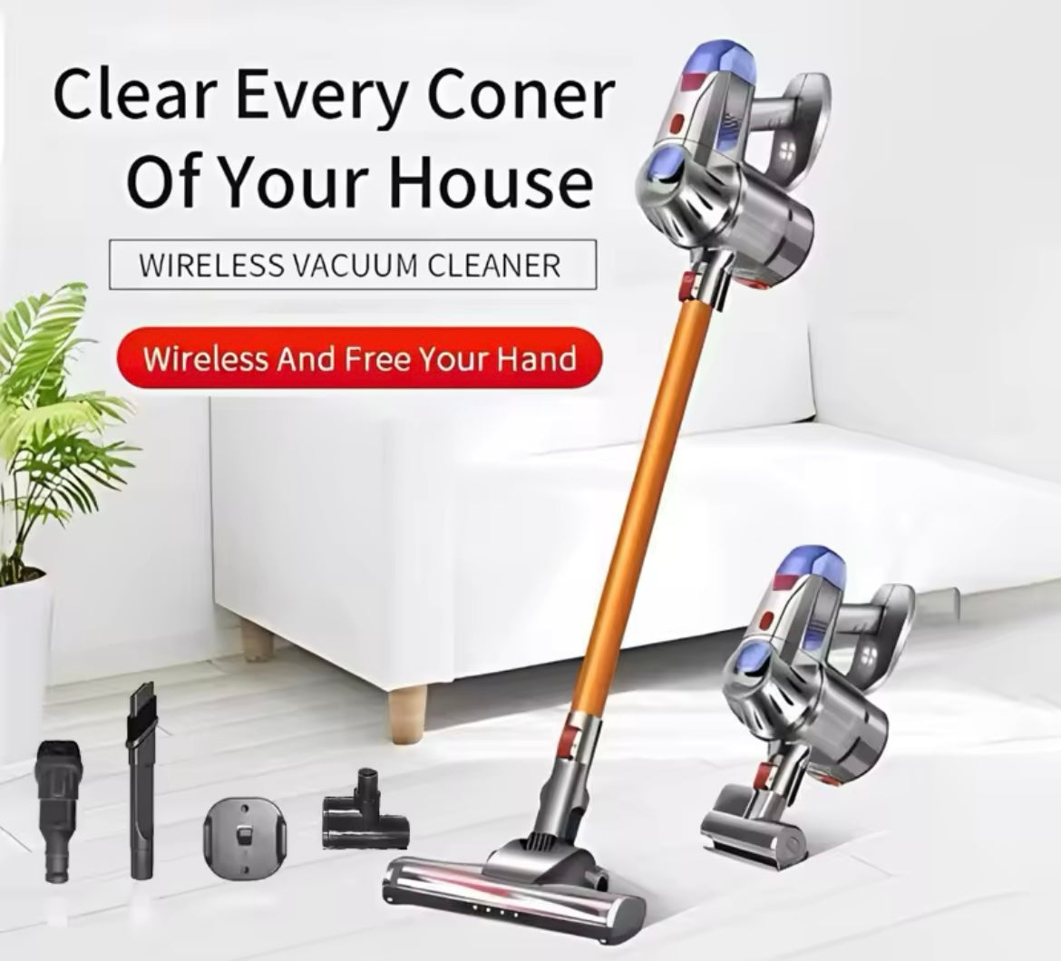 Handheld Wireless Vaccum Cleaner With Foldable Tube